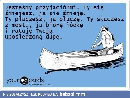 Jesteśmy przyjaciółmi