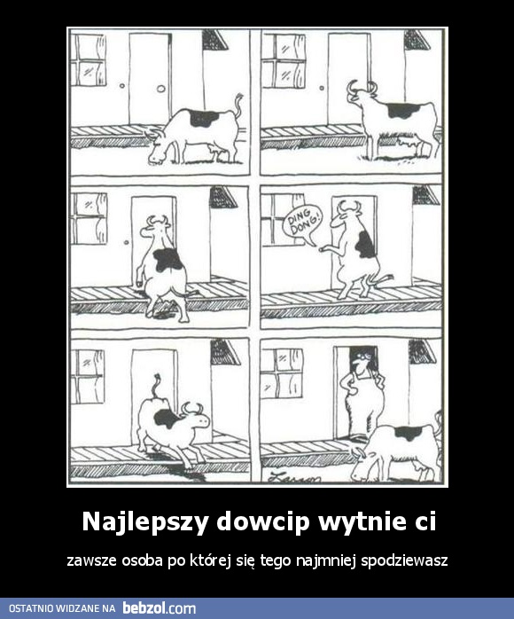 Najlepszy dowcip wytnie ci