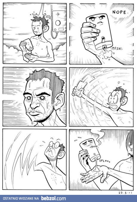 Zawsze pod koniec opakowania...