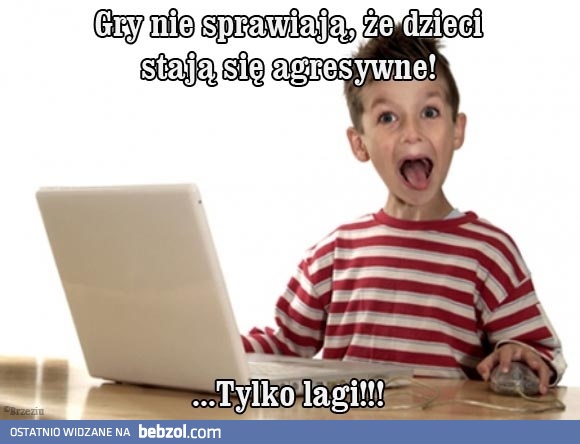 Gry nie sprawiają, że jesteśmy agresywni
