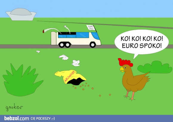 Hymn na Euro 2012 z przymróżeniem oka