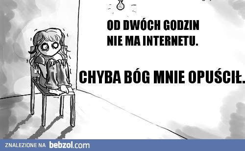 Bóg mnie opuścił!