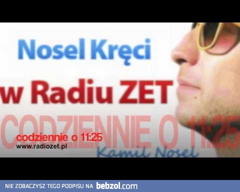 Nosel Kręci w Radiu ZET - Patrycja Markowska