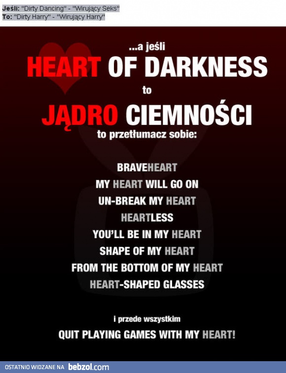 Dziwaczne tłumaczenia