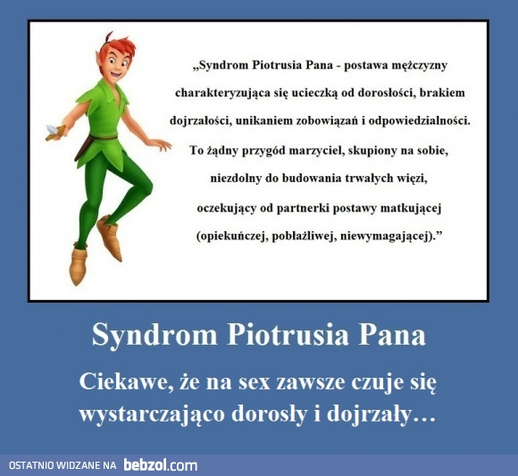 Syndrom Piotrusia Pana