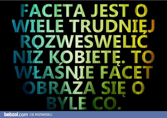Prawda o mężczyznach?