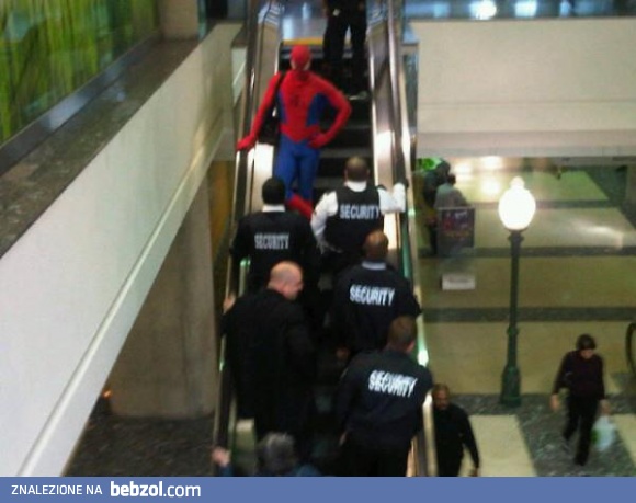 Biedny Spiderman 