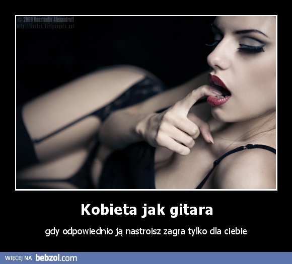 Kobieta jak gitara