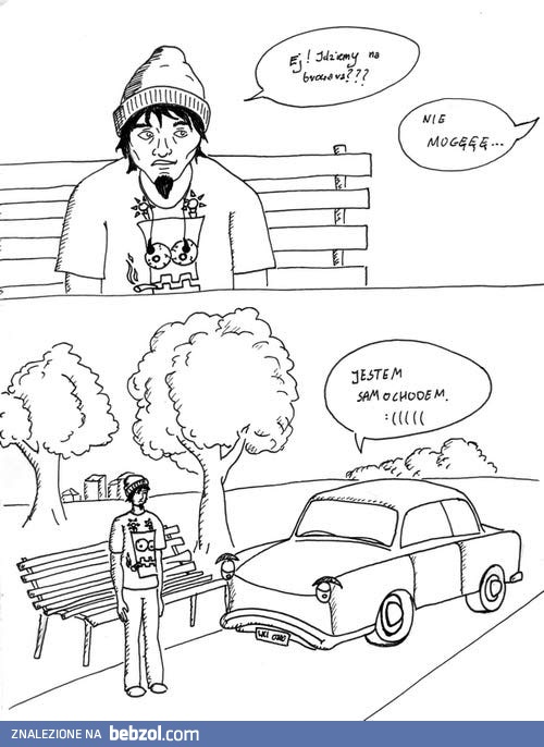 Ze mną się nie napijesz?