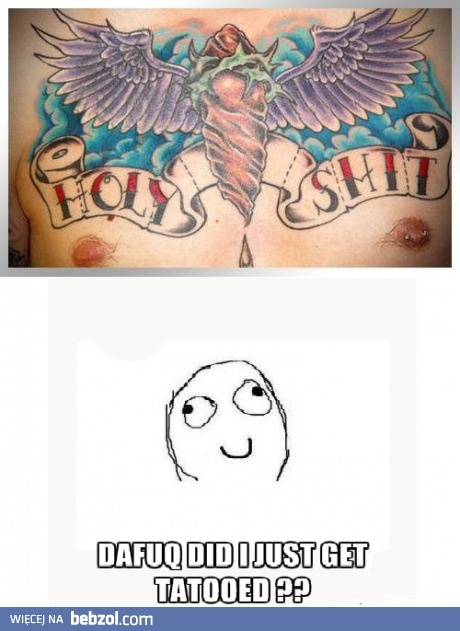 Bardzo nietypowy tatuaż