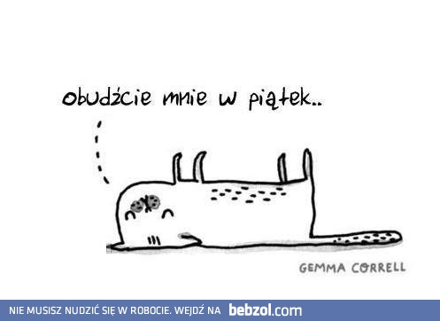 Do piątku nie tykać