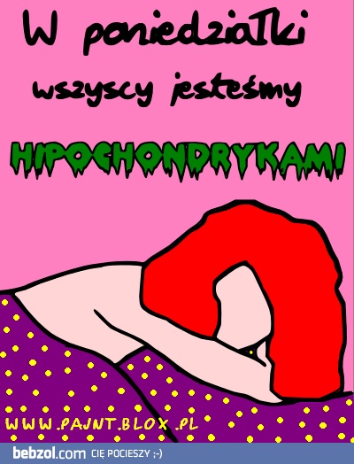 Uczulenie na poniedziałek