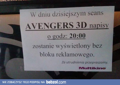 O nie! Co za strata!