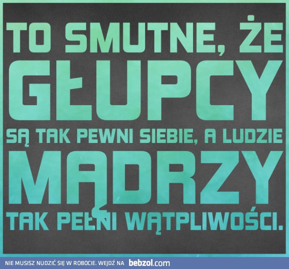 Dziwny jest ten świat...