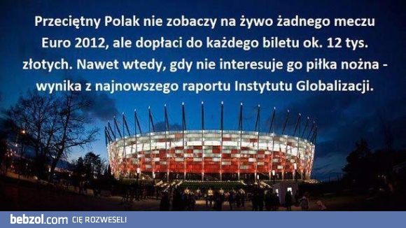 Przeciętny polak i Euro 2012