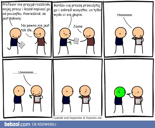 Zakreśl to, co wyda ci się głupie