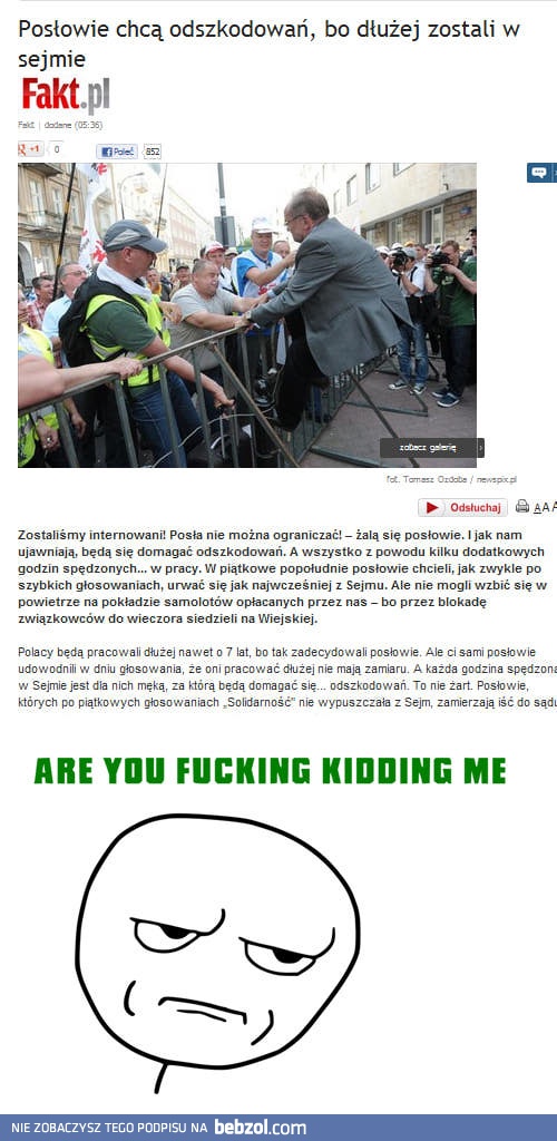 Tymczasem w sejmie...