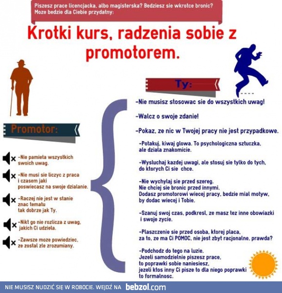 Starcie z promotorem