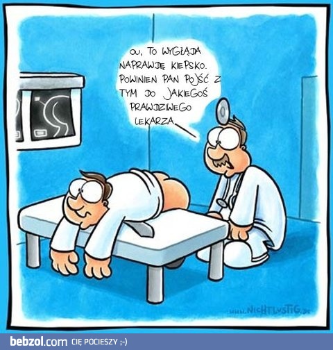 Uuu, wygląda kiepsko!