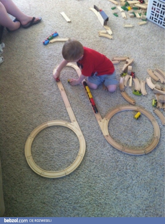 Synku, robisz to źle!