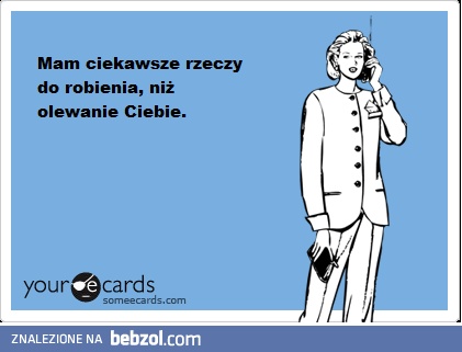 Nie pisz już więcej!