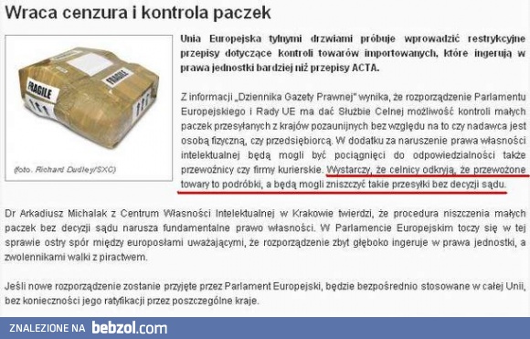 Kolejne nowości z Brukseli