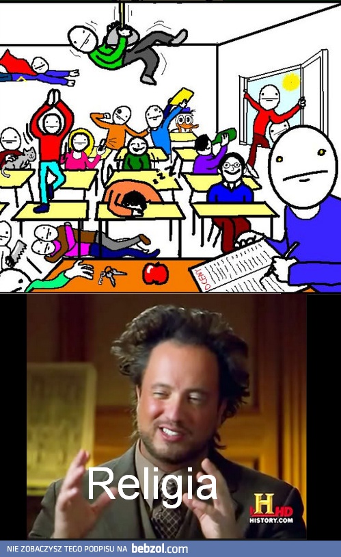 A ty co robiłeś/aś na katechezie?