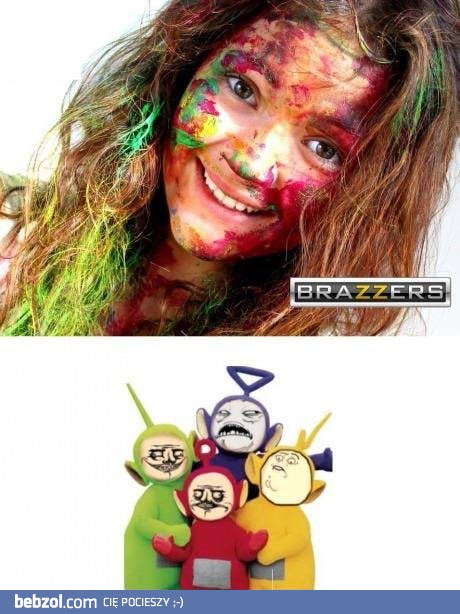 Teletubisie tu były!