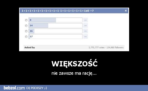 WIĘKSZOŚĆ