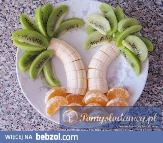 Deser pod palmami :)