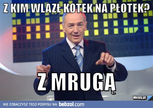 Żenujący dowcip prowadzącego