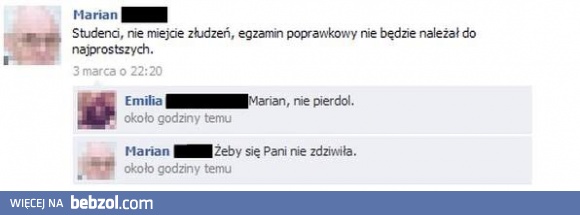 Poprawka u Mariana