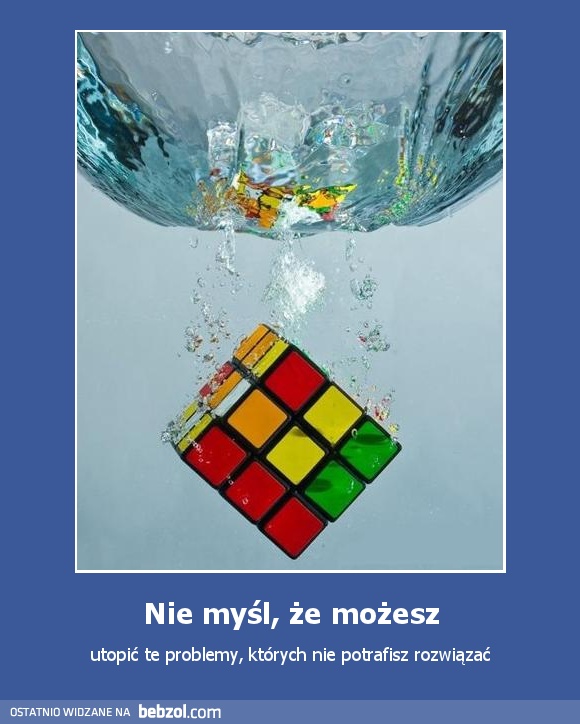 Nie myśl, że możesz