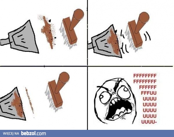 Zamiatanie podłogi...