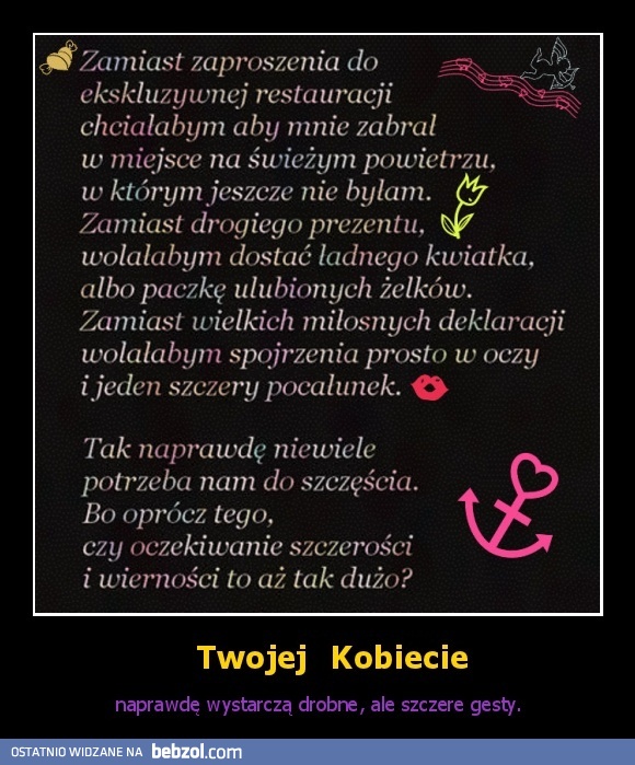 Twojej Kobiecie