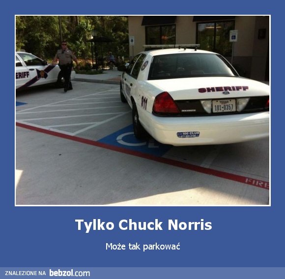 Tylko Chuck Norris