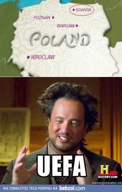 Lekcja geografii od UEFA