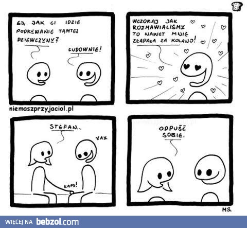 Zrobił krok do przodu