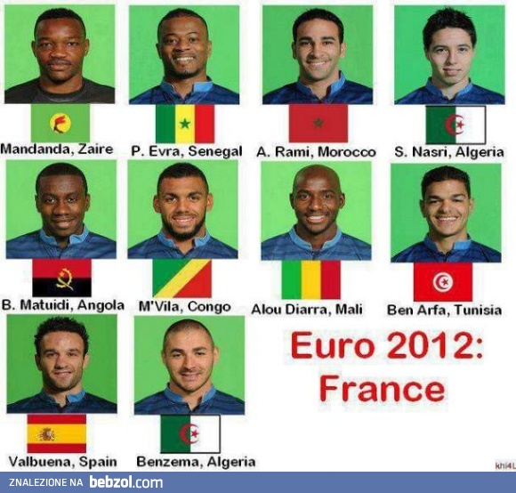 Reprezentacja Francji