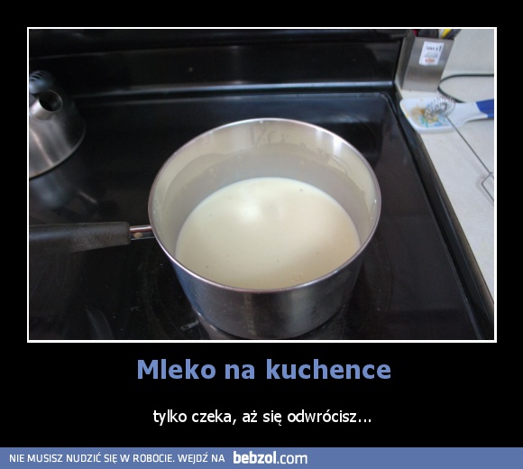 Mleko na kuchence