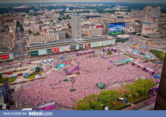 Strefa kibica w Warszawie - 8.06.2012