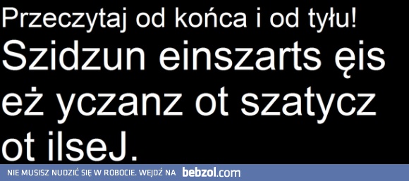 Przeczytaj jeśli...