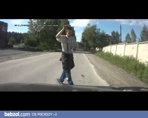 Człowiek na sygnale