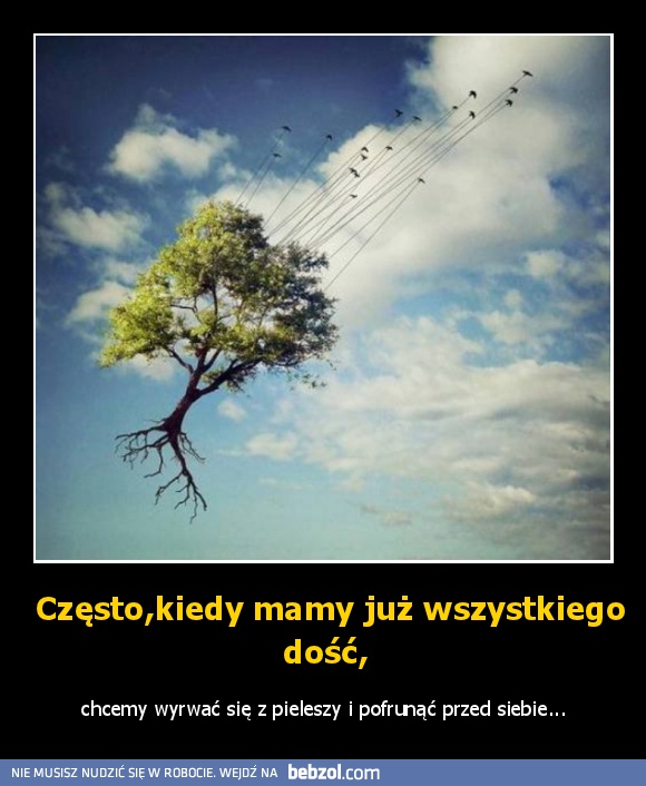  Często,kiedy mamy już wszystkiego dość,