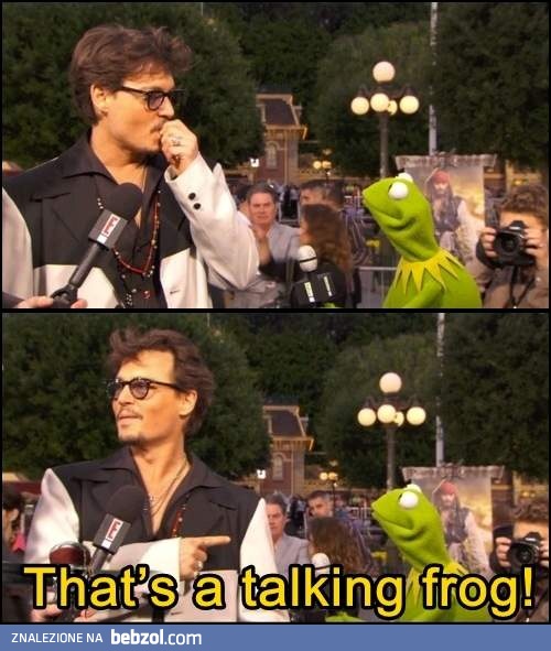 Johny i gadająca żaba