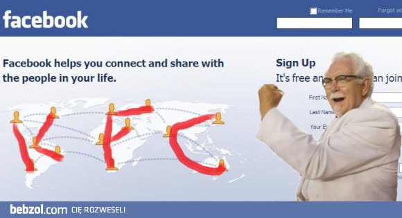 Zaszyfrowany przekaz w Facebooku