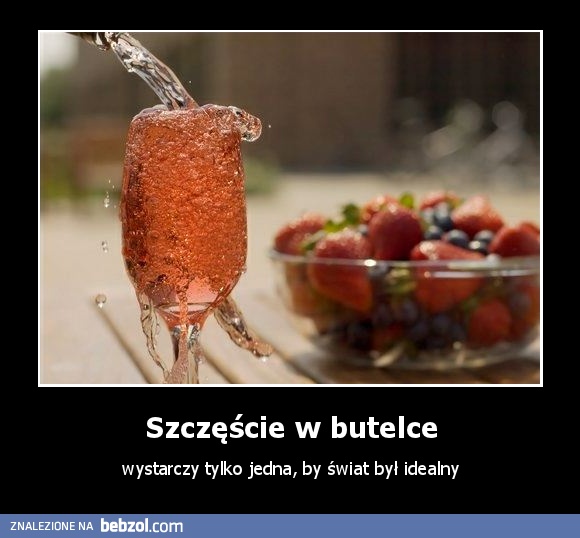 Szczęście w butelce