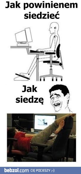 Jak siedzę przed komputerem