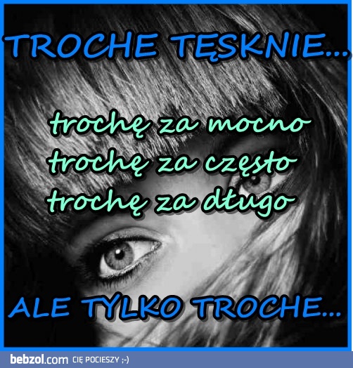 trochę...