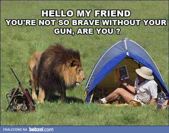 Nie jest już taki odważny